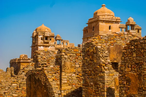 Chittorgarh Fort, Rajasthan, Índia . — Fotografia de Stock