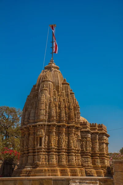 Chittorgarh Fort, Rajasthan, Hindistan. — Stok fotoğraf