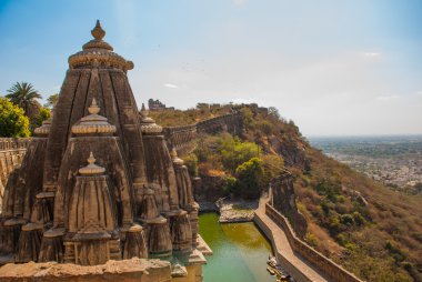 Chittorgarh Fort, Rajasthan, Hindistan.