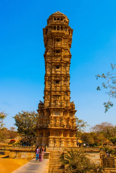 Chittorgarh Fort, Rajasthan, India. — Stock Photo, Image