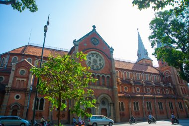 Notre Dame Katedrali Saigon.Vietnam.Ho Şi