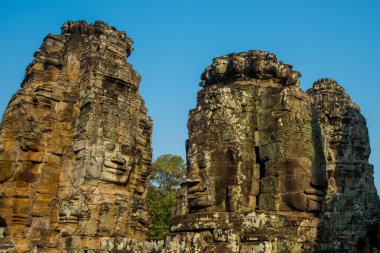 Angkor Bayon.The tapınak kompleksi.
