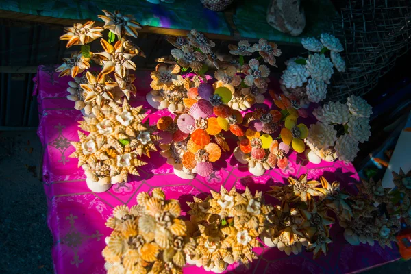 海の貝殻から作られた製品 — ストック写真
