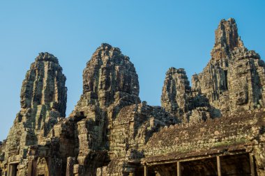 Angkor Bayon.The tapınak kompleksi.