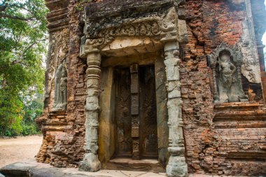 Angkor.Cambodia Preah Ko.The tapınak kompleksi