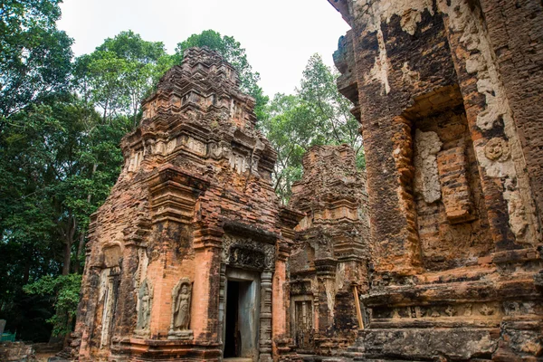Preah Ko.O complexo do templo de Angkor.Camboja — Fotografia de Stock