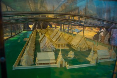 Eski saraylar. Ayutthaya Tayland. Layout