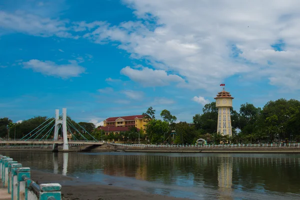ファン Thiet.Vietnam にある給水塔 — ストック写真