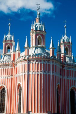 Chesme kilise. Kilise St John Baptist Chesme sarayda Saint Petersburg, Rusya Federasyonu