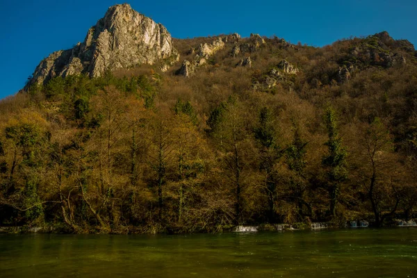 Matka Canyon Región Skopje Macedonia Del Norte Vista Cañón Matka —  Fotos de Stock