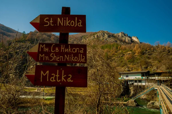 Matka Canyon Région Skopje Macédoine Nord Vue Sur Canyon Matka — Photo
