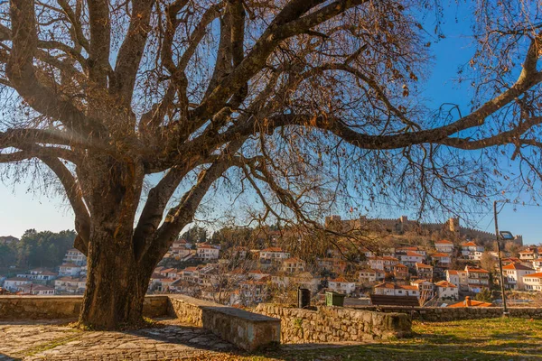 Ohrid Macedonia Del Nord Fortezza Vecchia Samuele Fortezza Samuele Ohrid — Foto Stock