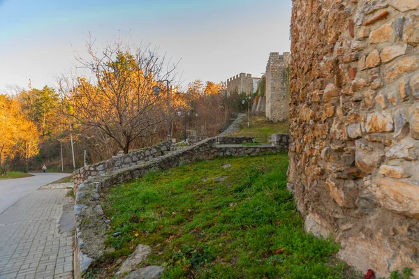 Ohrid Macedonia Del Nord Fortezza Vecchia Ingresso Alla Città Vecchia — Foto Stock