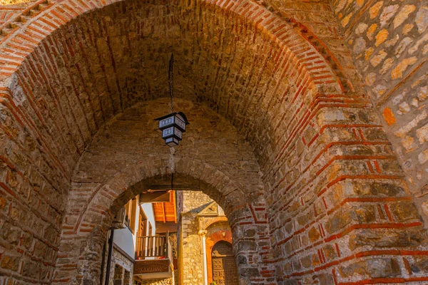 Ohrid Severní Macedonie Církev Matka Boží Perivleptos Nebo Sveta Bogorodica — Stock fotografie