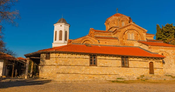 Orid Macedonia Del Nord Chiesa Madre Dio Perivleptos Sveta Bogorodica — Foto Stock