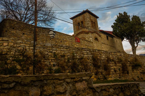 Ohrid Północna Macedonia Piękna Cerkiew Historycznym Centrum Ochrydy Lista Światowego — Zdjęcie stockowe