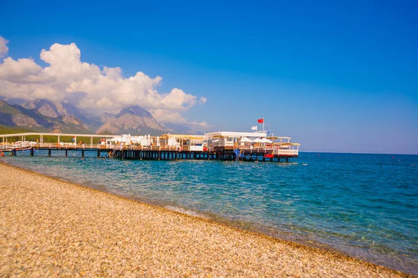 Kemer Turkey Türkiye Nin Akdeniz Kıyısındaki Popüler Turizm Beldesi Kemer — Stok fotoğraf