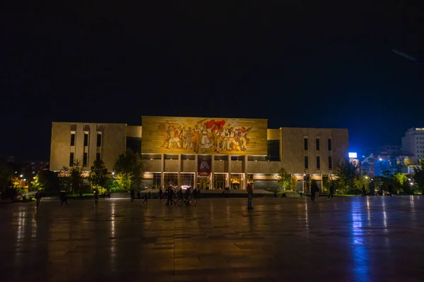 Tirana Albania Nemzeti Történeti Múzeum Tiranában Tirana Albánia Fővárosa — Stock Fotó