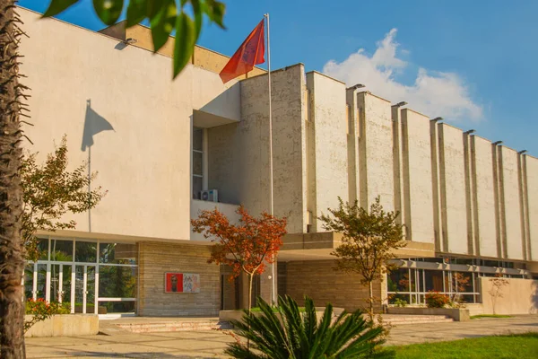 Tirana Albania National Art Gallery Building Tirana Albania — Stock Photo, Image