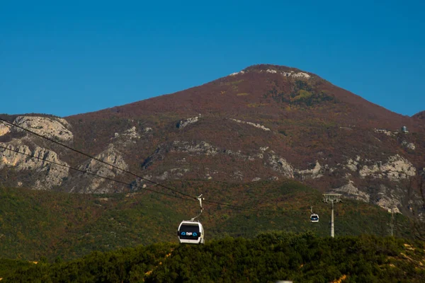 Tirana Fania Dajti Ekspres Gondola Lift Dajti Mountain Tirana Fania — стоковое фото