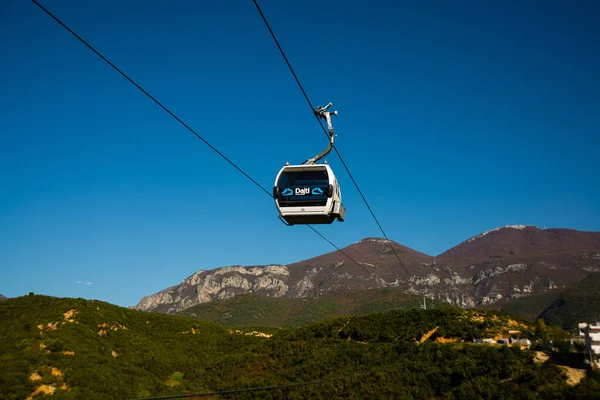 Tirana Fania Dajti Ekspres Gondola Lift Dajti Mountain Tirana Fania — стоковое фото