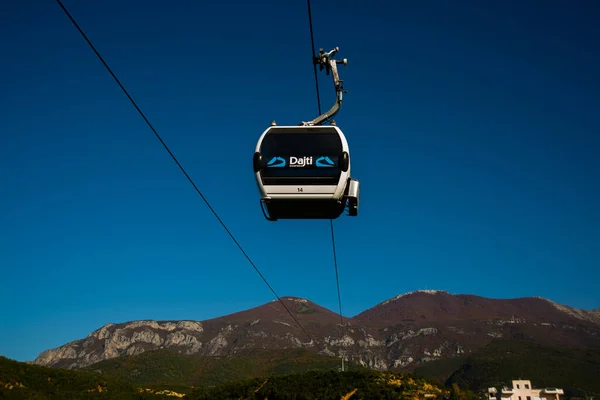 Tirana Albanien Seilbahn Dajti Ekspres Auf Den Berg Dajti Tirana — Stockfoto