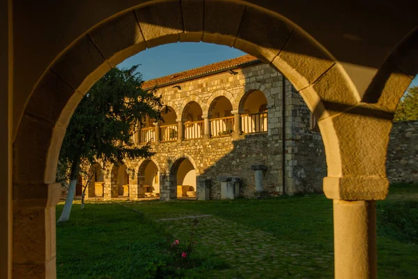 Apolonya Albania Arnavutluk Apollonia Kentindeki Aziz Meryem Manastırı — Stok fotoğraf