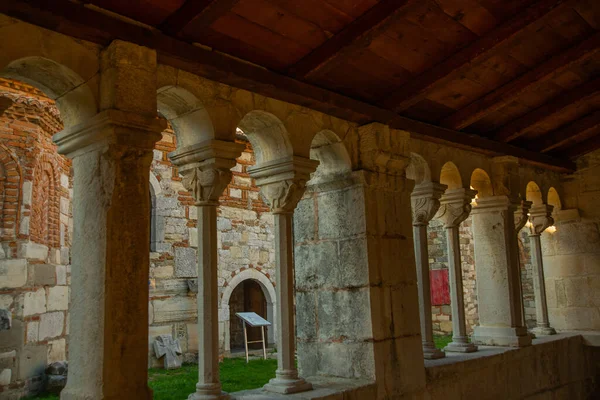 Apollonia Albania Inne Kyrkan Saint Mary Apollonia Hela Interiören Detta — Stockfoto