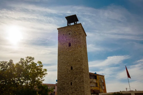 Берат Альбанія Традиційна Вежа Албанському Старому Місті Берат Всесвітня Спадщина — стокове фото
