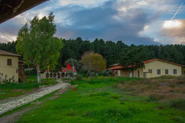 Zvernec Albania Monasterio Histórico Ortodoxo Griego Zvernec Cerca Vlore Albania — Foto de Stock