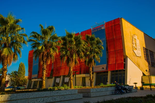 Vlora Vlore Albania Modern Multi Storey Buildings Street Vlora Albania — Stock Photo, Image