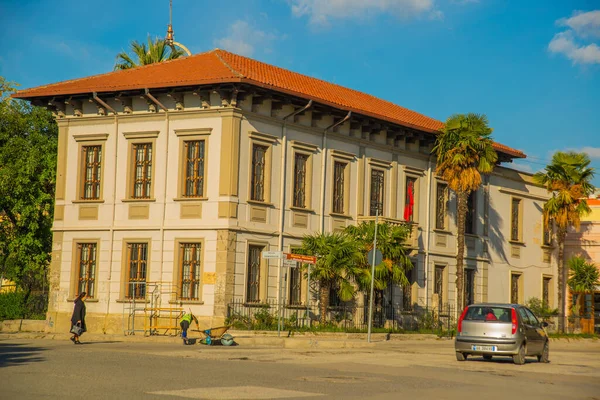 Vlora Vlore Albania Museo Histórico Centro Ciudad Edificio Está Estilo — Foto de Stock