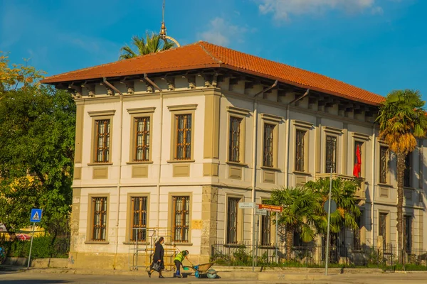 Vlora Vlore Albania Museo Histórico Centro Ciudad Edificio Está Estilo — Foto de Stock