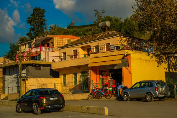 Vlora Vlore Albanie Maisons Privées Traditionnelles Dans Ville Albanaise Vlora — Photo