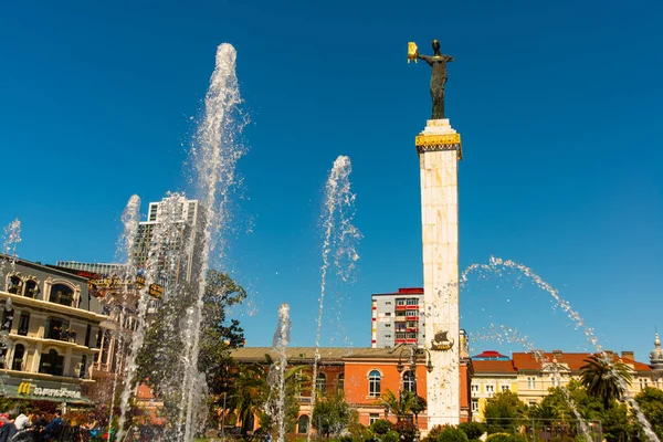 Batumi Georgia Standbeeld Van Medea Het Plein Europa Van Batumi — Stockfoto