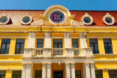 BATUMI, GEORGIA: Batumi Sanat Öğretmenliği Üniversitesi 'nin güzel binası, Demetre Tavdadebuli Caddesi, Batumi, Adjara Bölgesi.