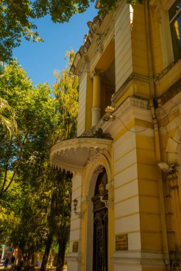 BATUMI, GEORGIA: Gürcistan 'ın Eski Batumi kentindeki binaların dış detayları