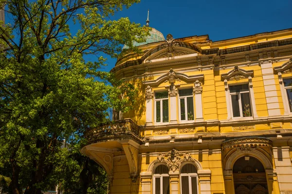 Batumi Georgia Detalhes Exteriores Dos Edifícios Cidade Velha Batumi Geórgia — Fotografia de Stock