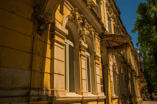 Batumi Georgia Dettagli Esterni Degli Edifici Nel Centro Storico Batumi — Foto Stock