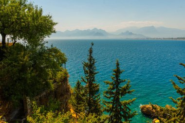ANTALYA, TURKEY: Türkiye 'nin Antalya kentindeki Akdeniz ve dağlarda güzel manzara.