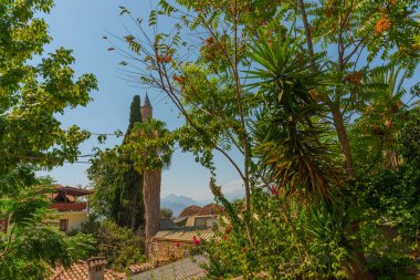 ANTALYA, TURKEY: Yivli Minare Camii Antalyas 'ın Kaleici ilçesinin tarihi simgesidir
