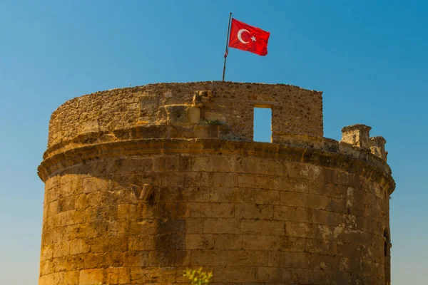 Antalya Turquia Torre Hidirlik Parque Karaalioglu Histórica Cidade Antalya Turquia — Fotografia de Stock