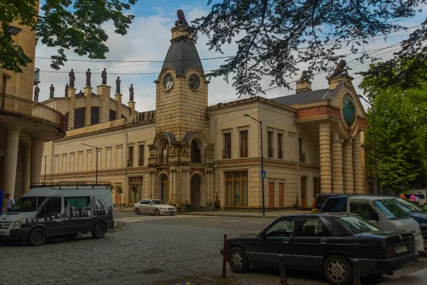 Kutaisi Georgia Pohled Kutaisi Opera House Nádhernou Budovu Secesním Stylu — Stock fotografie