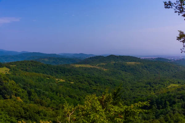 Sataplia Kutaisi Imereti Georgia Piękny Widok Góry Rezerwatu Przyrody Sataplia — Zdjęcie stockowe