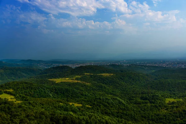 Sataplia Kutaisi Imereti Georgia Hermosa Vista Desde Plataforma Observación Los —  Fotos de Stock