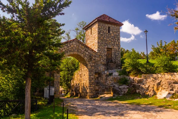 Kutaisi Imereti Georgia Antiguo Monasterio Ortodoxo Motsameta Monasterio Los Santos —  Fotos de Stock