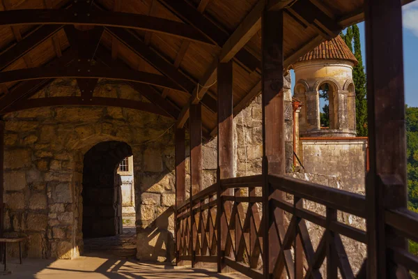 Kutaisi Imereti Georgia Antiguo Monasterio Ortodoxo Motsameta Monasterio Los Santos —  Fotos de Stock