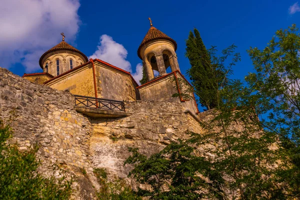 Kutaisi Imereti Georgia Antigo Mosteiro Ortodoxo Motsameta Mosteiro Dos Santos — Fotografia de Stock