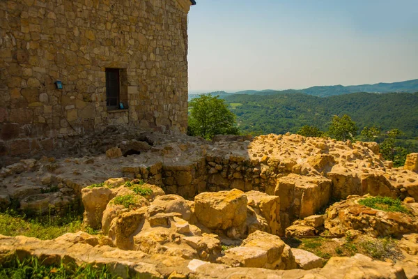 Kutaisi Georgia Ruinas Academia Antiguo Monasterio Gelati Soleado Día Verano —  Fotos de Stock