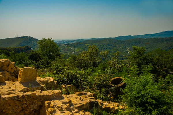 Kutaisi Georgia Imereti Rovine Nell Antico Monastero Gelati Una Soleggiata — Foto Stock